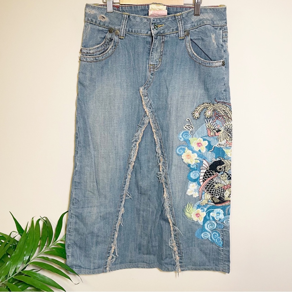 Jean Skirt
